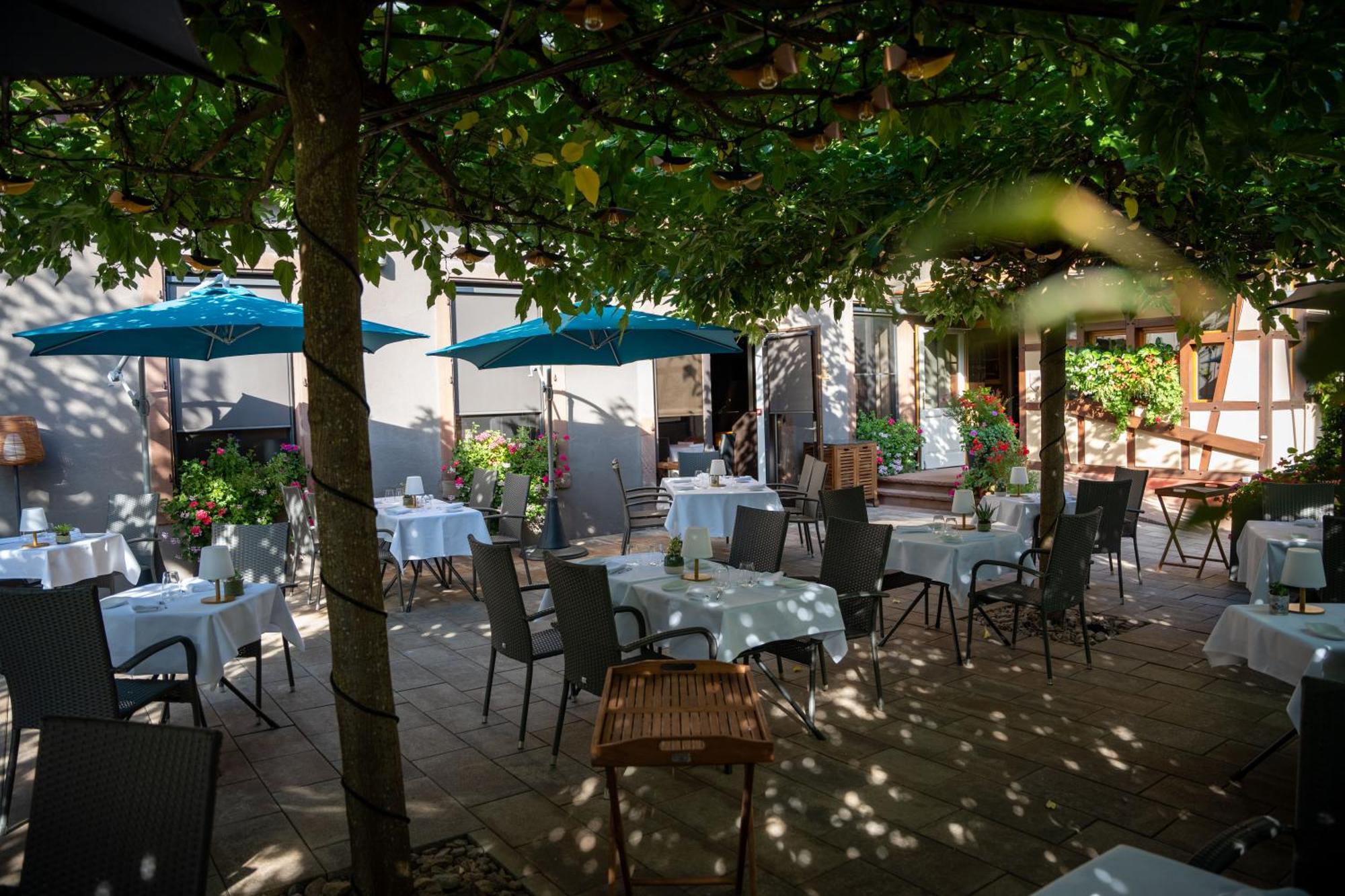 Hotel Restaurant La Charrue Sand Bagian luar foto